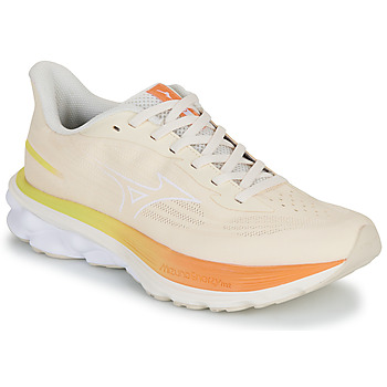 MIZUNO Juoksukengät 'WAVE SKYRISE 7' hiekka / limetti / mandariini / vaaleanoranssi