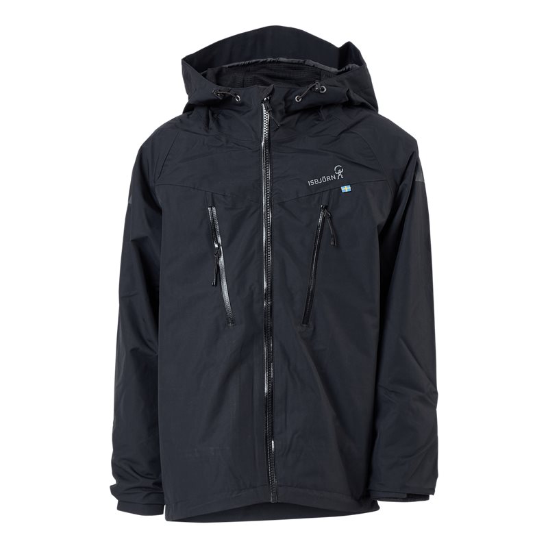 Isbjörn Monsune Hard Shell Jacket Youth Black - 122/128 cl