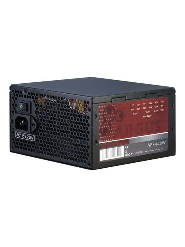 Inter-Tech Argus APS-620W 620W -virtalähde, 80 Plus Bronze