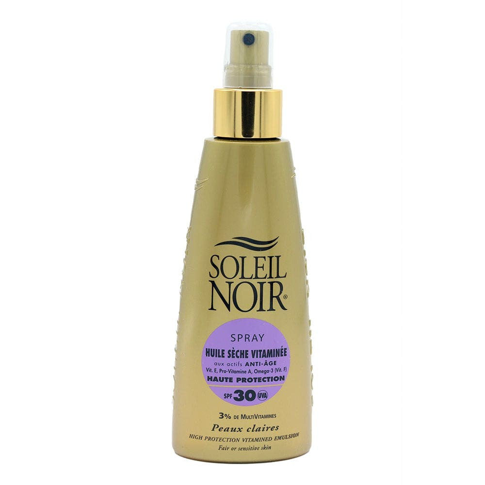 Soleil Noir N°63 Kuivaöljy-vitamiinisuihke SPF30 150ml