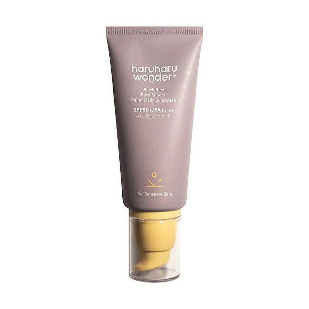 Haruharu Wonder Crema Solare Minerale Spf 50+ Black Rice Pure Mineral 50 ml — Crema solare