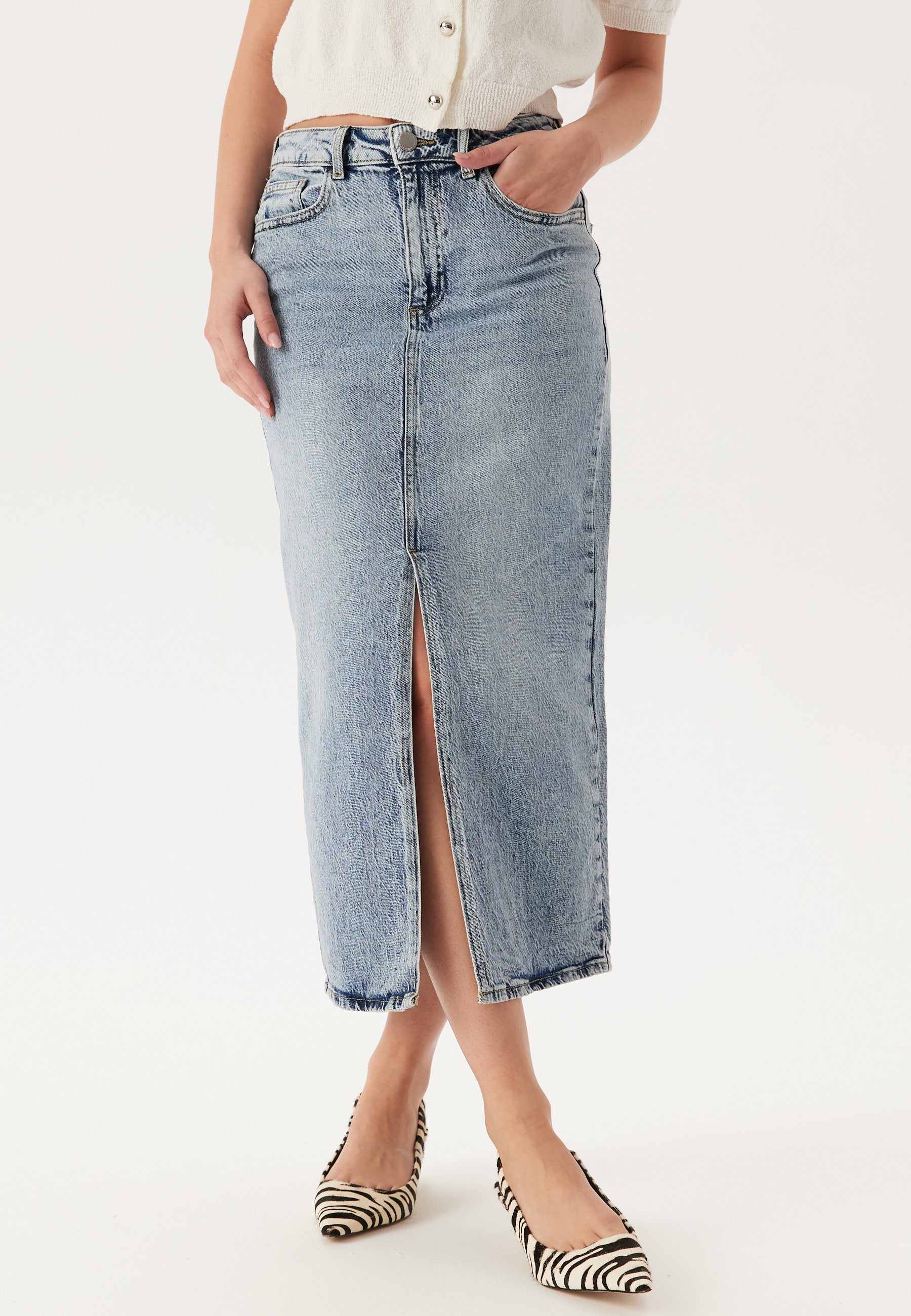 VILA Hame 'VIJaf' sininen denim