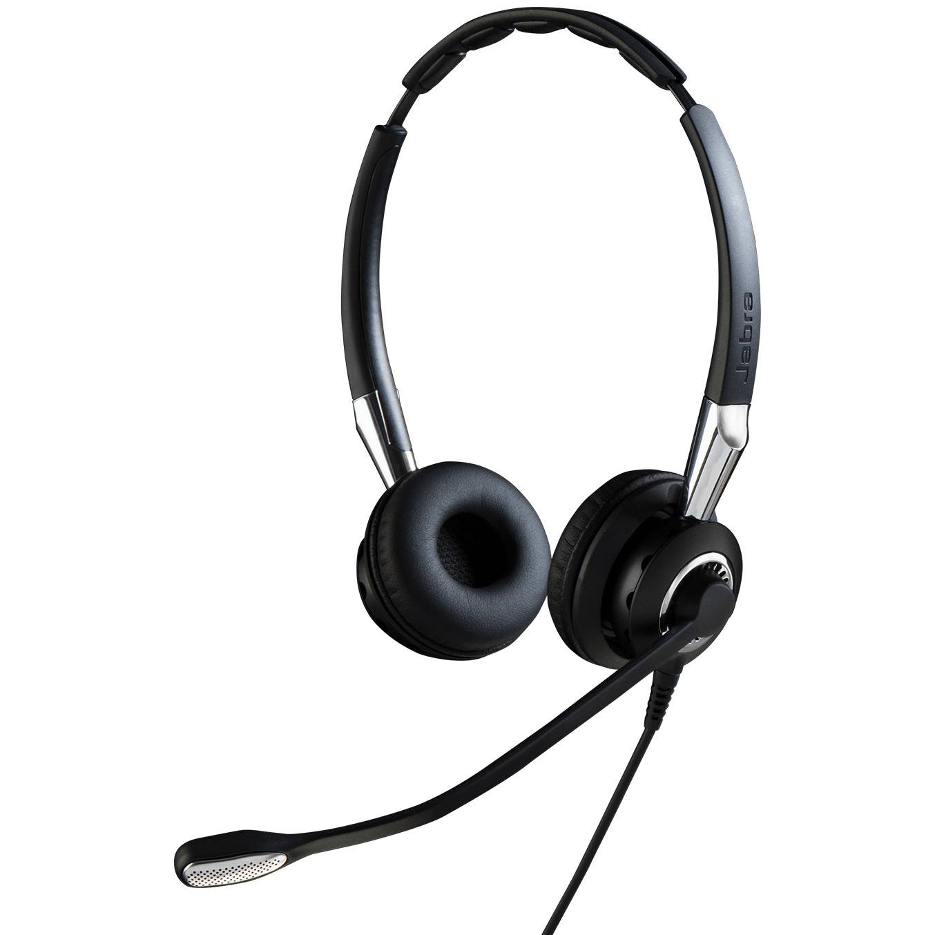 Jabra Biz 2400 Ii Qd Duo Nc Wideband Balanced Stereo Hopea, Musta