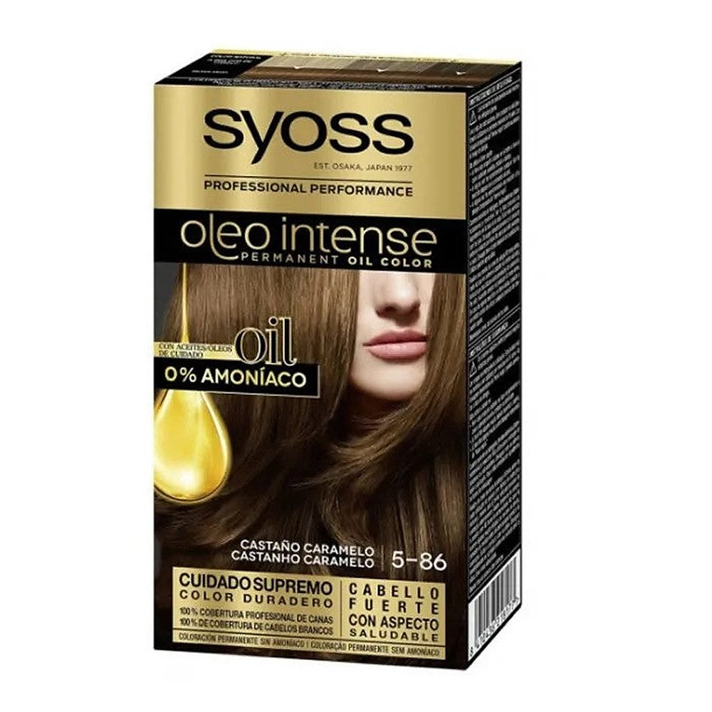 Syoss Intensiivinen pysyvä väri Oleo 5-86 Caramel Brown