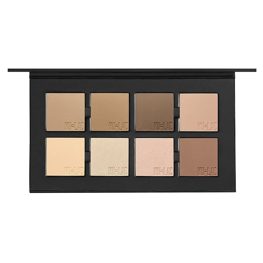 Mulac Cosmetics Olympia Palette Puuterimainen Contouring & Highlighting