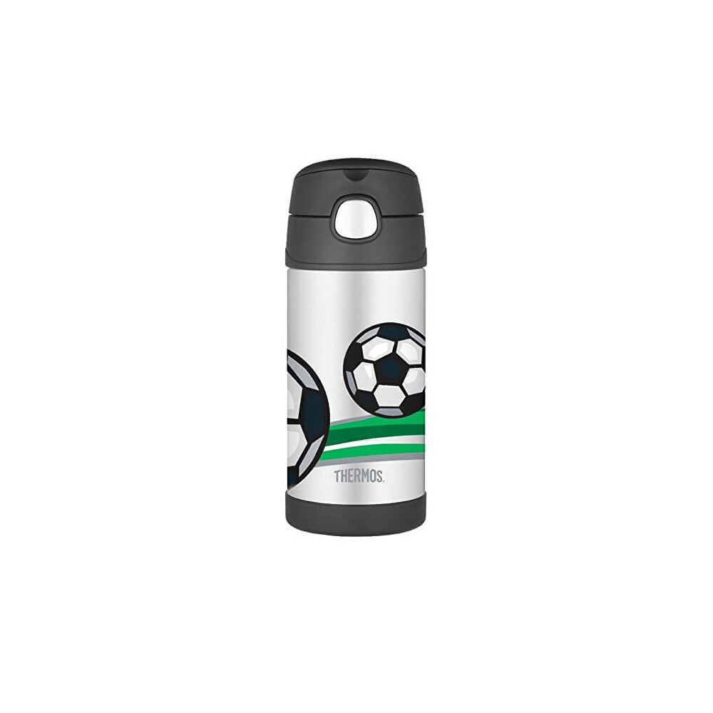 Thermos FUNtainer Baby thermos pillillä - jalkapallo 355 ml