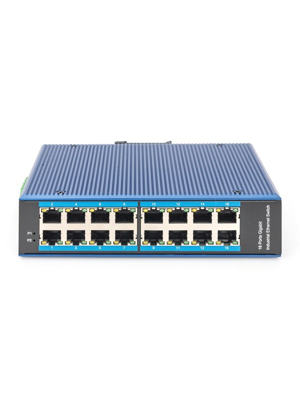 Digitus Industrial 16-port Gigabit Switch Unmanaged