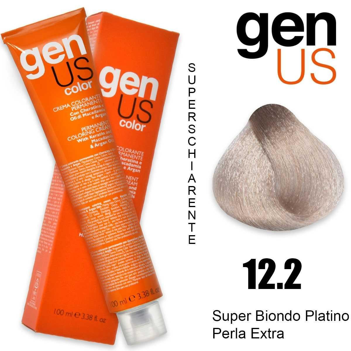 Pysyvä värivoide Genus 100 ml 12.2