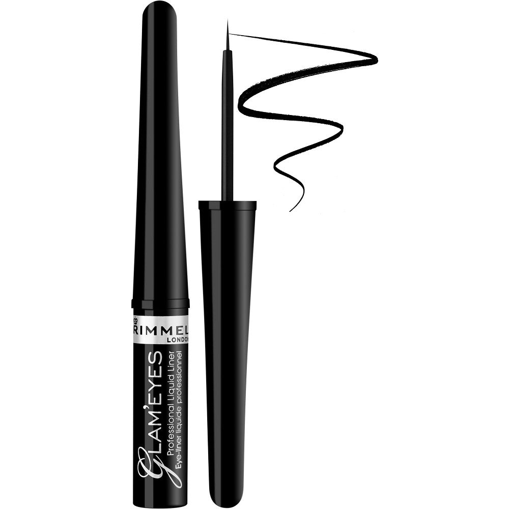 Rimmel Glameyes - Eyeliner 001 Musta