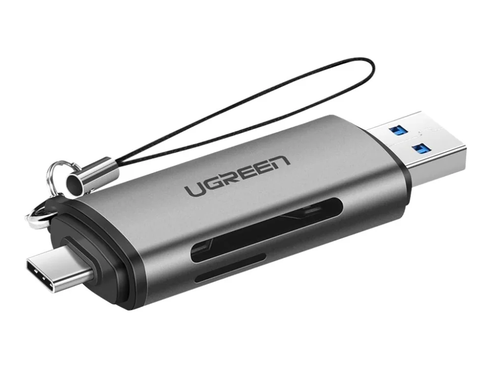 UGREEN USB 3.0 TypeA & C -kortinlukija