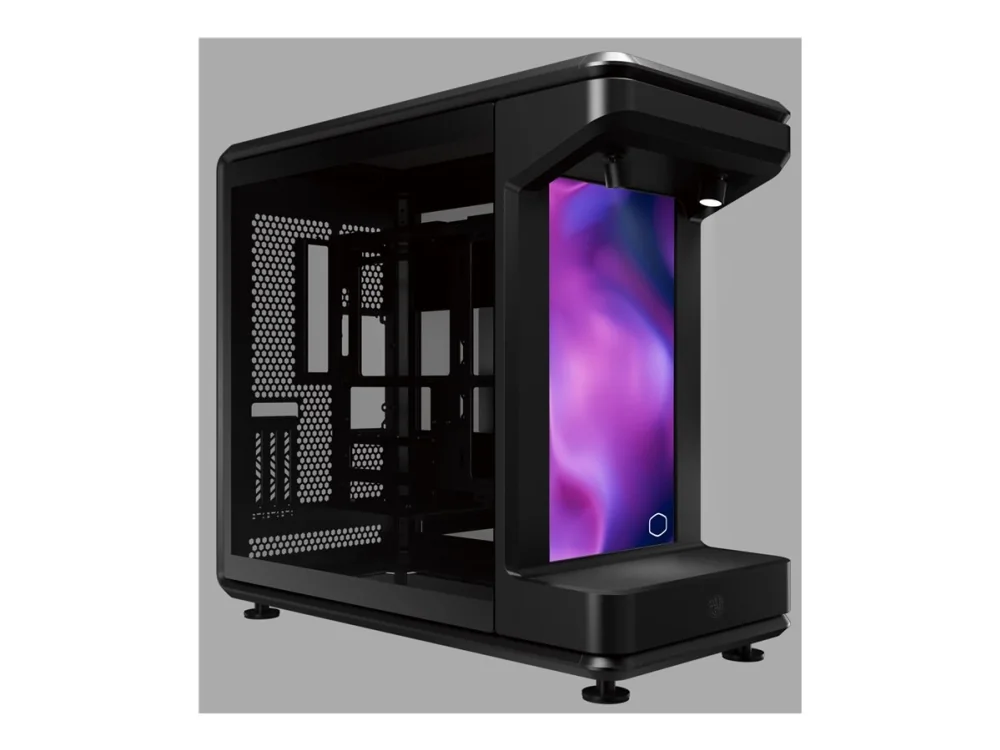 Cooler Master MasterFrame 360 STAGE LCD - Kotelot - Tower - Musta