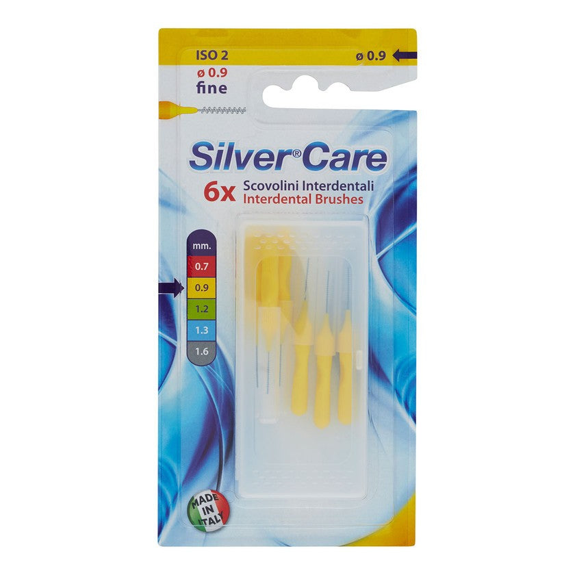 Silver Care Hieno hammasväliharja 6 kpl