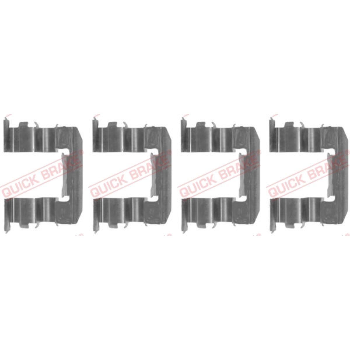 Jarrupalojen asennussarja QUICK BRAKE 109-1184