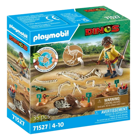 Playmobil Dinos Arkeologinen Kaivaus Dinosauruksen Luustolla Leikkisetti