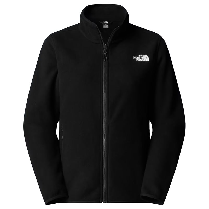 The North Face W Glacier Fleece Jacket Tnf Black - XL