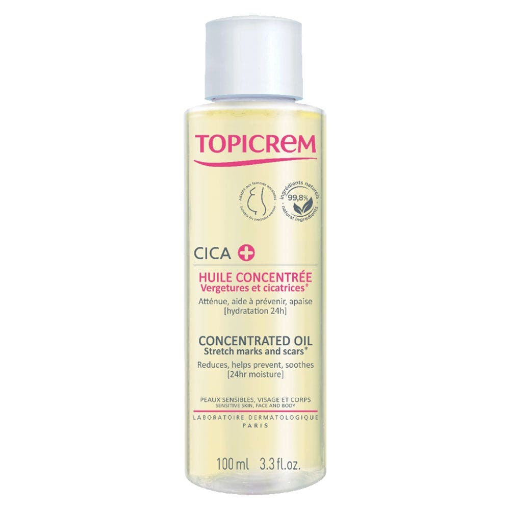 Topicrem Cica+ Öljytiiviste rasitusarmille ja arpeille 100ml