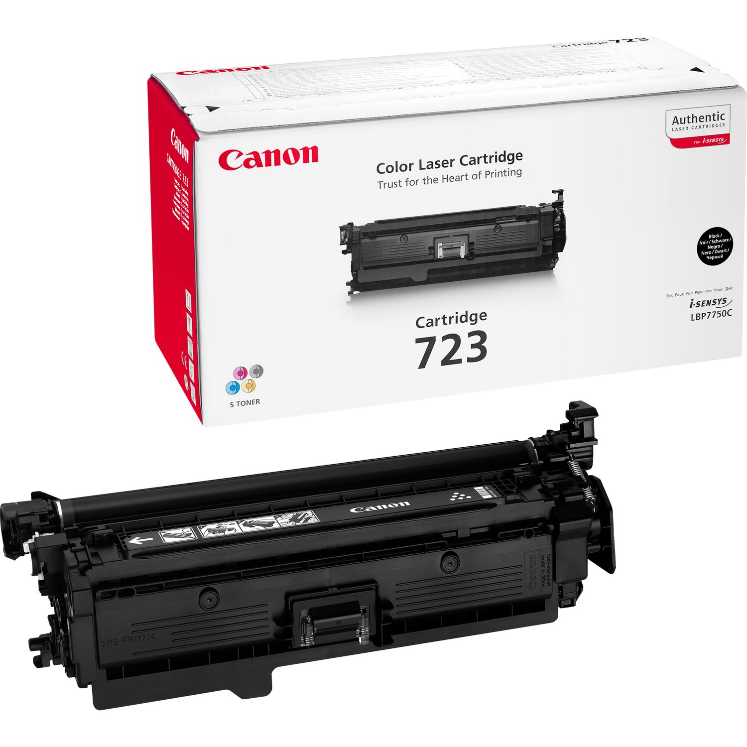 Canon Canon 723BK Värikasetti musta 2644B002 Vastaa: N/A