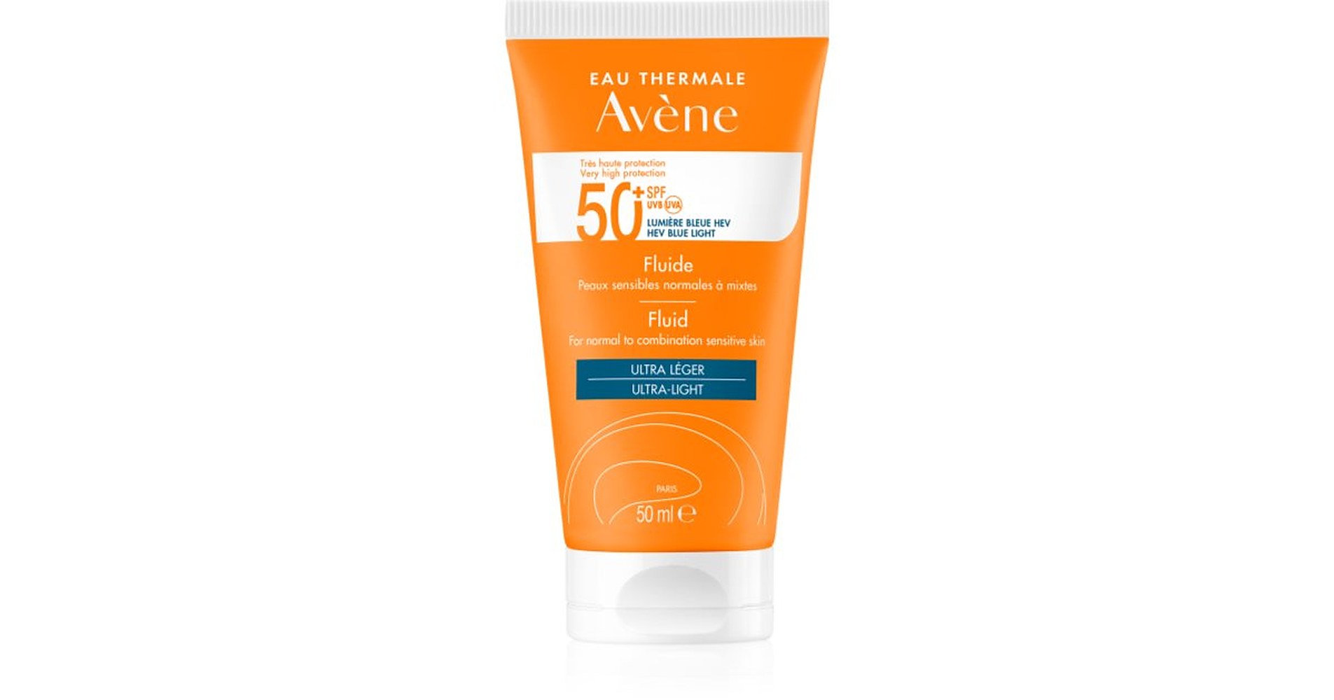 Avène Solar SPF50+ Ultra Light Fluid Erittäin korkea suoja 50 ml