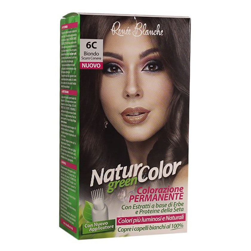 Renee Blanche Pysyvä Hiusväri Luonnollinen Natur Color Green6 C Tumma Tuhkanvaalea