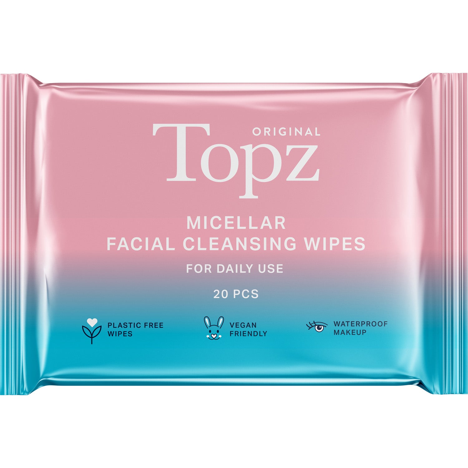 Topz Daily Cleansing Wipes Micellar 20 pcs