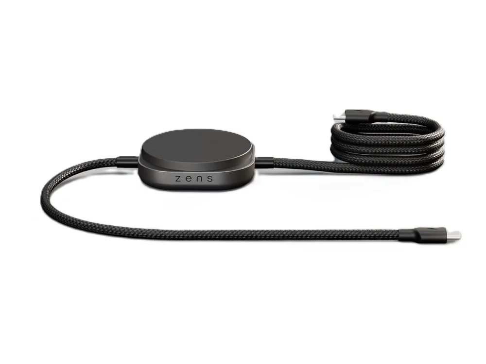 USB-C Qi2 -laturi – kahdelle laitteelle, 240 W, 1,5 m kaapeli