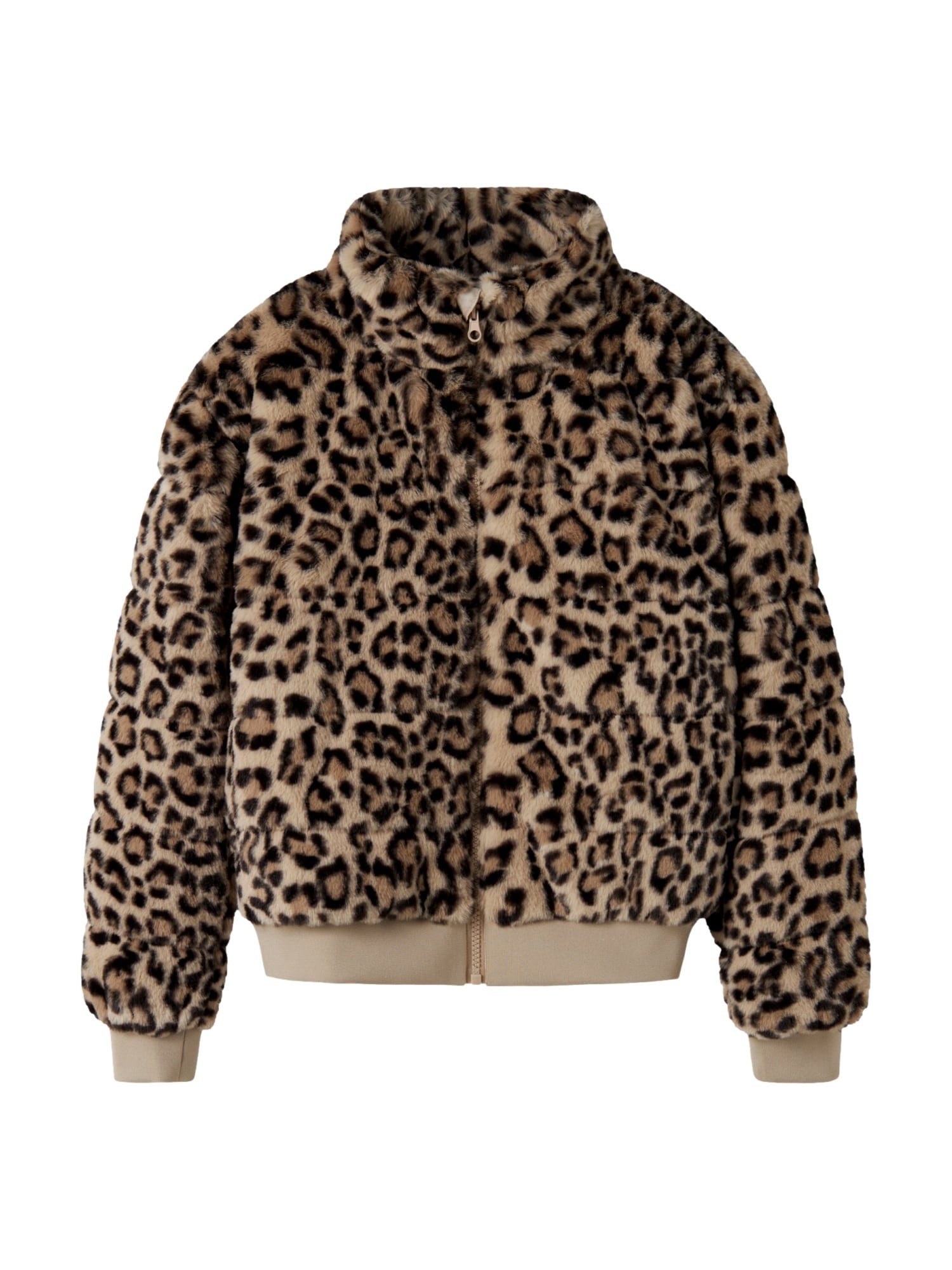 NAME IT Välikausitakki 'NKFMila' beige / ruskea