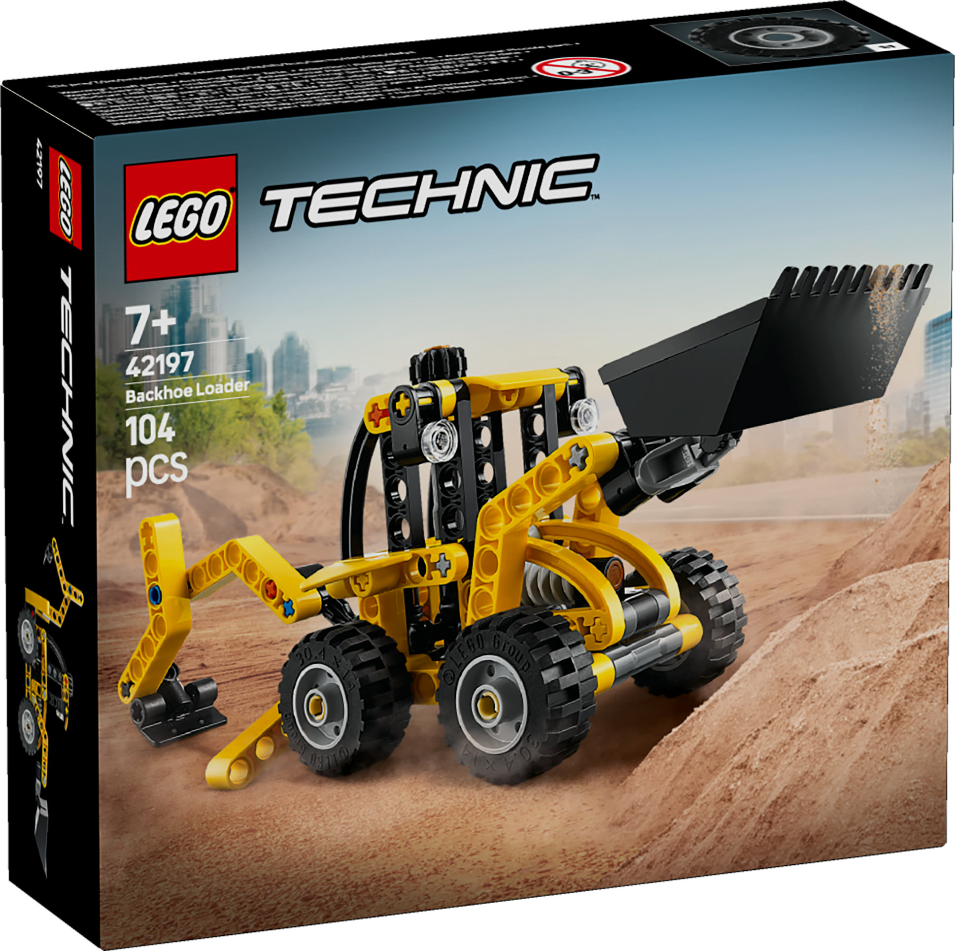 LEGO Tekniikka - kaivurikuormaaja (42197)