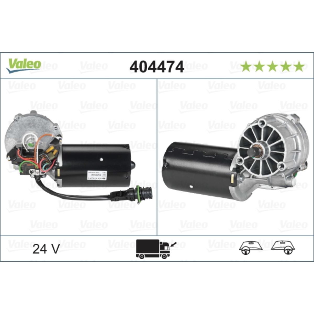 Pyyhkijän moottori VALEO 404474