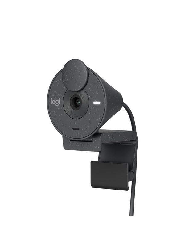 Logitech Brio 300 Full HD 1080p -webkamera, grafiitti