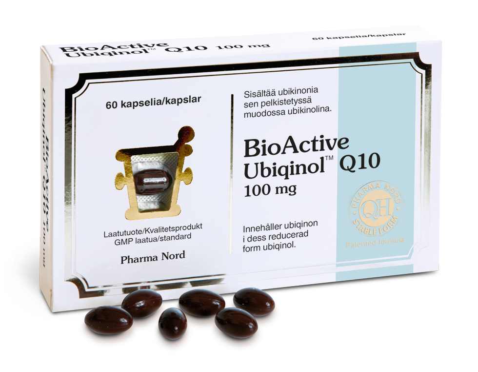 BioActive Ubiqinol Q10 100 mg 60 kaps