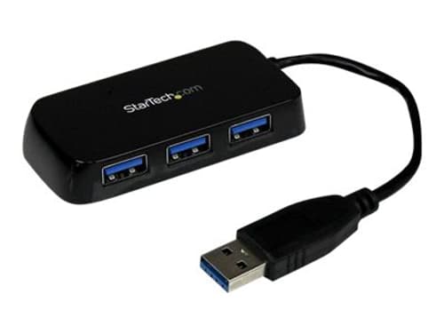 Startech 4 Port Portable Superspeed Mini Usb 3.0 Hub
