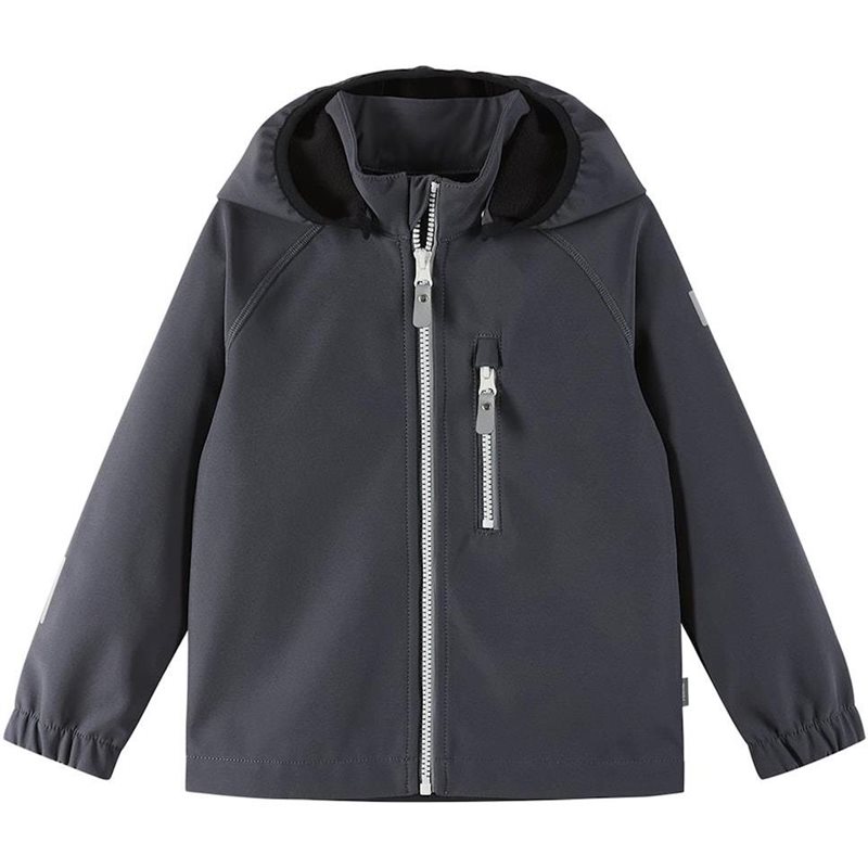 Reima Softshell jacket, Vantti Soft Black - 98 Cm