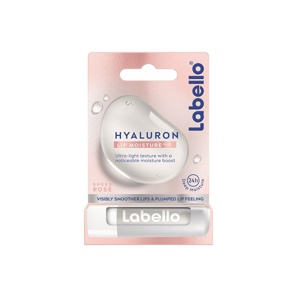Labello Hyaluron Lip Moisture Plus Sheer Rosé - Huulivoide - 5,2 g
