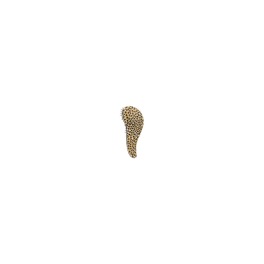 Dtangler Leopard Yellow - Hiusharja kahvalla