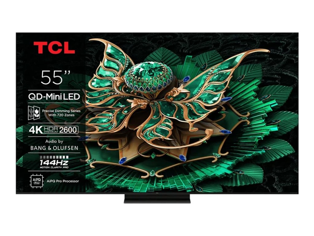 TCL 55" Televisio LED 4K 55"" C7K – 4K QD Mini-LED Google TV