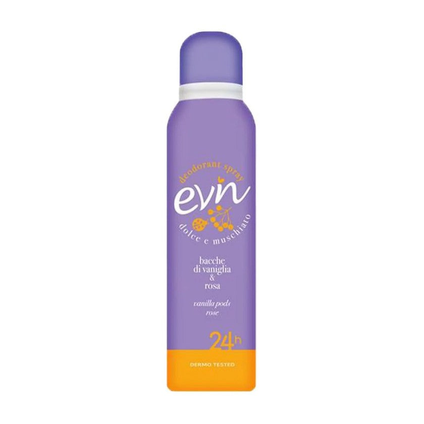 Evin Vaniljamarjat ja ruusu -deodoranttisuihke 150 ml