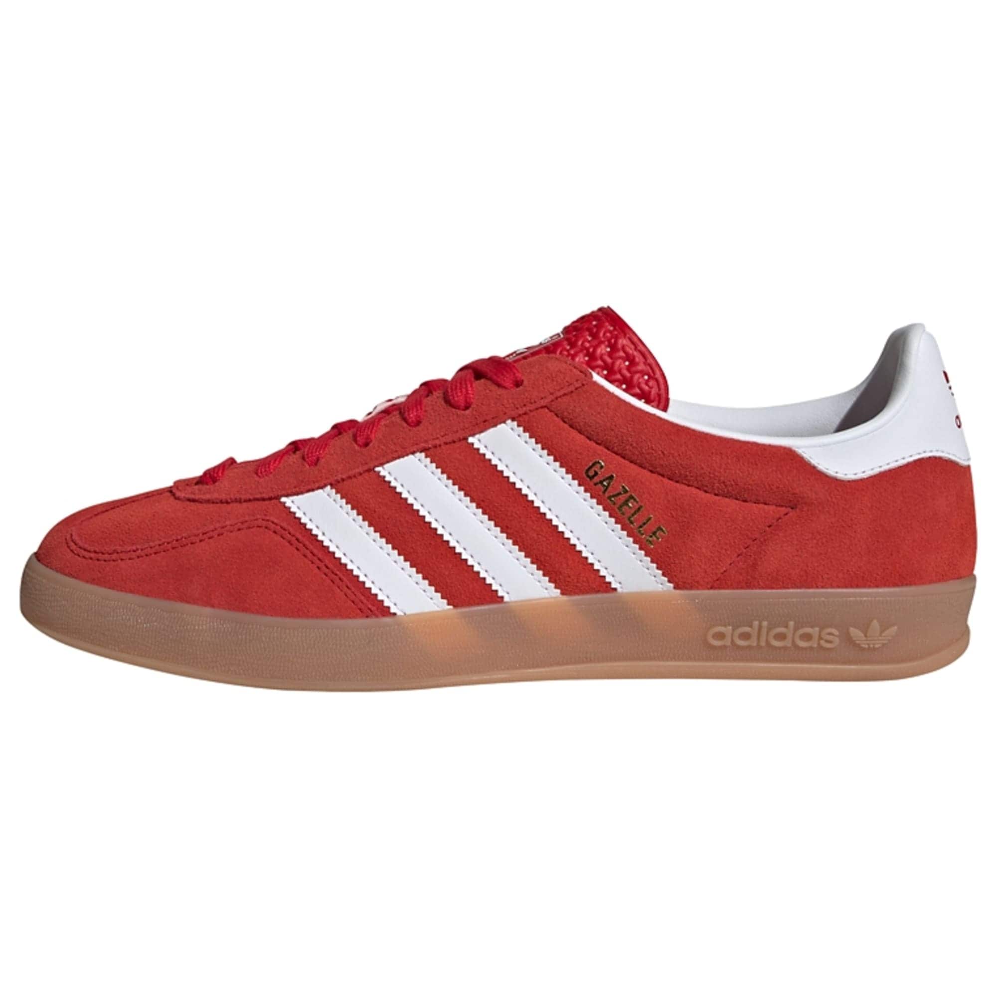 ADIDAS ORIGINALS Matalavartiset tennarit 'Gazelle'  punainen / valkoinen