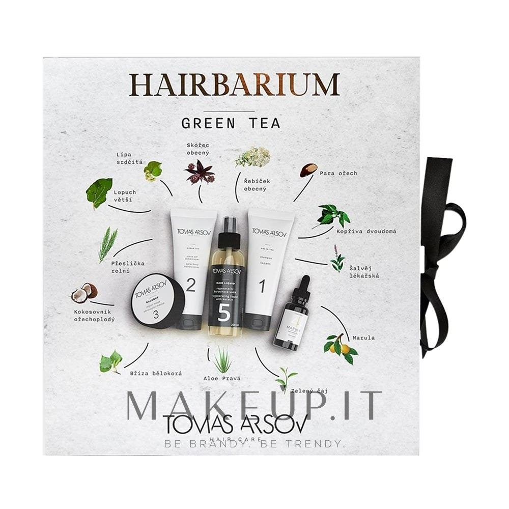 Tomas arsov Hairbarium vihreä teesetti