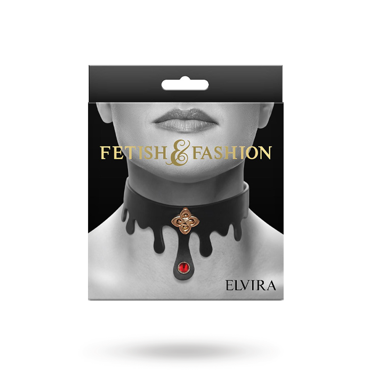 Fetish & Fashion Elvira Collar BDSM-kaulapanta
