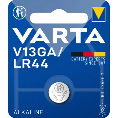 Varta Varta V13GA/LR44 alkaliparisto - 1 kpl 4276101401 Vastaa: N/A
