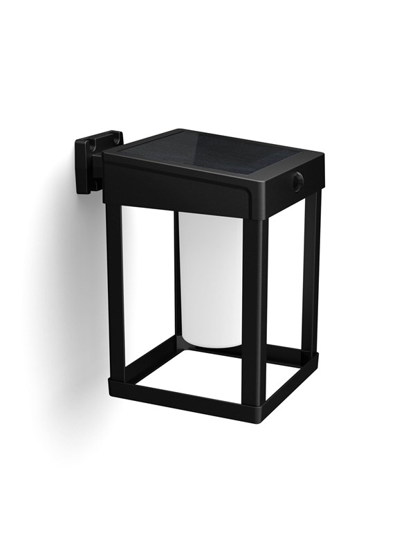 Camill Seinävalaisin Solar Ultra Efficient LED 25lm/250lm Musta