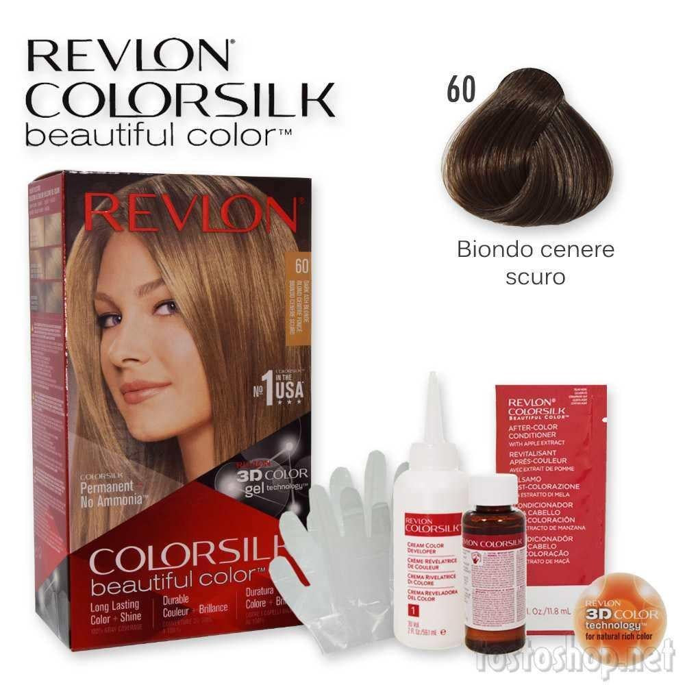 Revlon Colorsilk N 60 Biondo Cenere Scuro — Colorante capelli