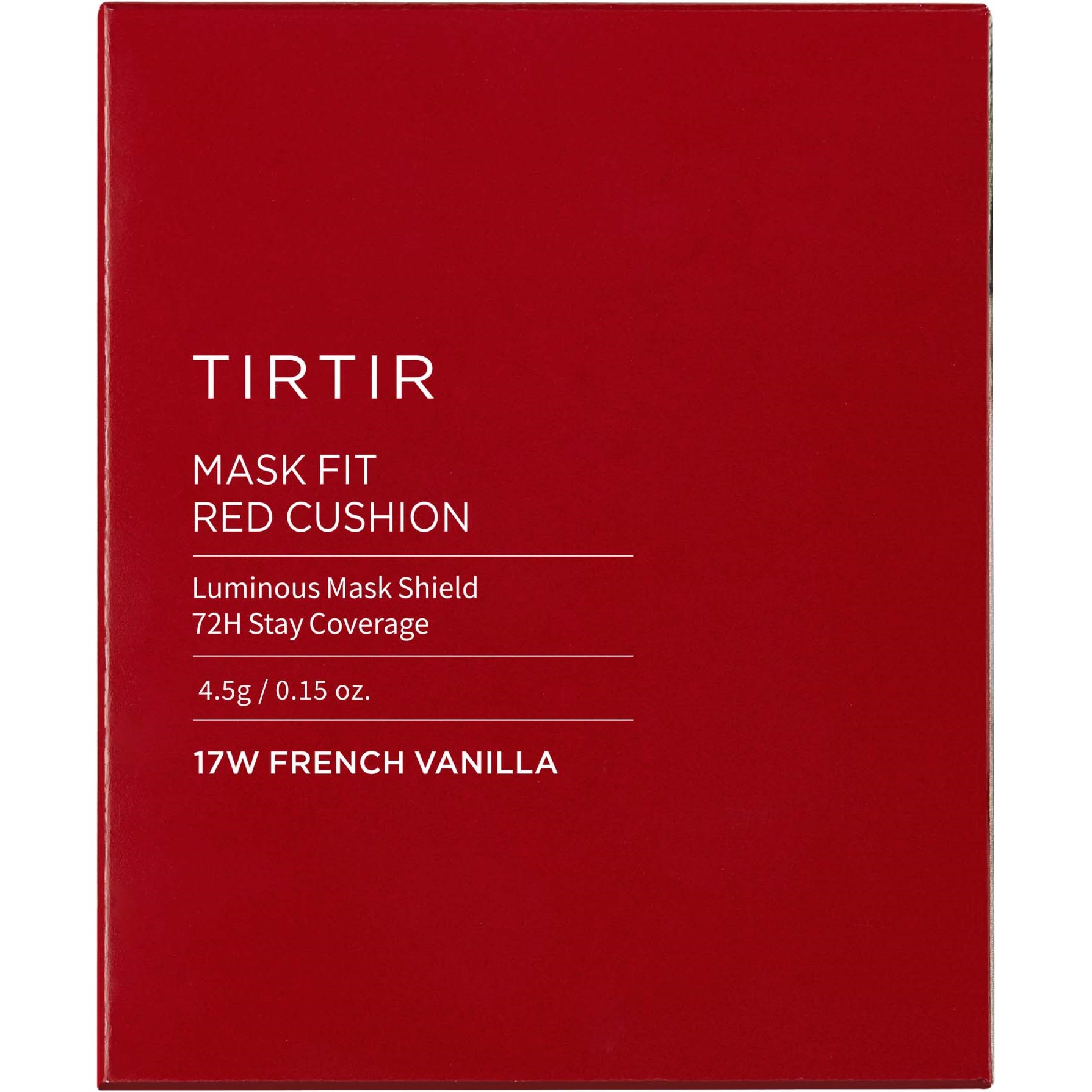 TIRTIR Mask Fit Red Mini Cushion 17W French Vanilla - 4,5 g