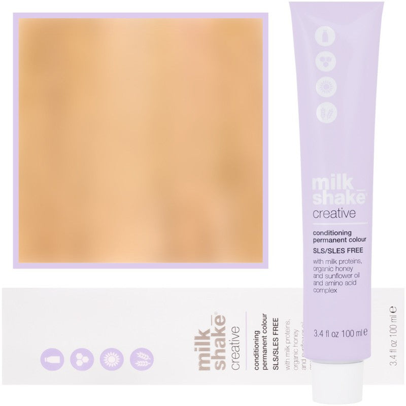 Milk Shake Creative - Hiusväri 100 ml 9.314 | 9GAC || Erittäin vaalea kulta-kupari tuhka blondi