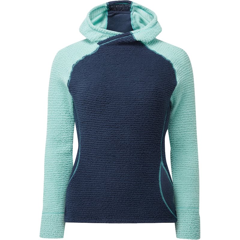 OMM Core+ Hoodie W Navy/Aqua - S