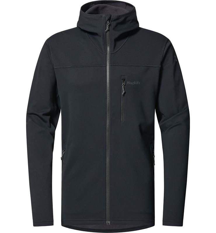 Haglöfs Rosson Mid Hood Men True Black - L