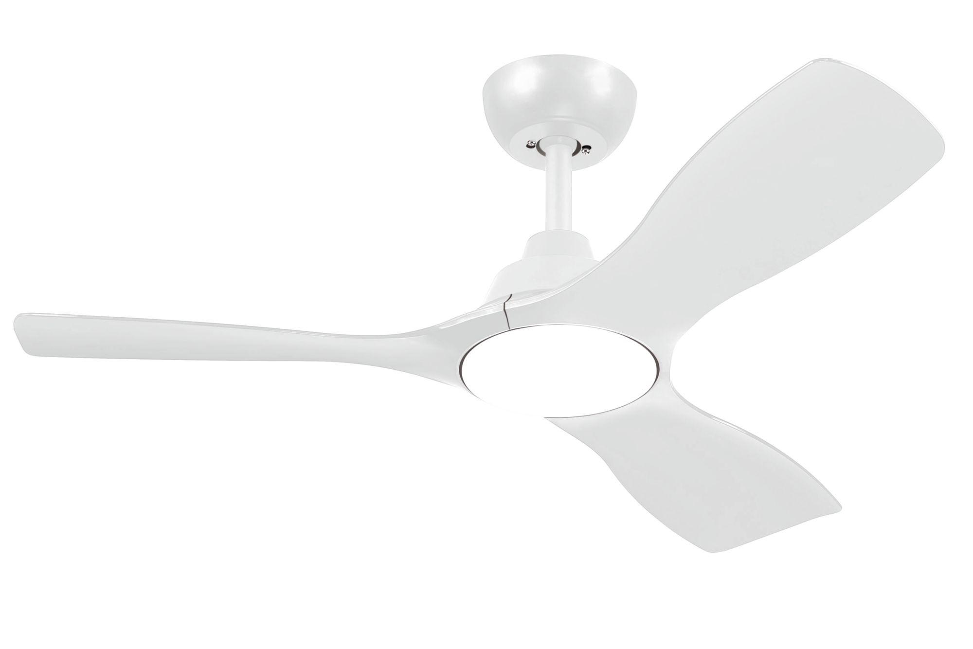 Kattotuuletin LED-valolla, 106 cm, kaukosäädin