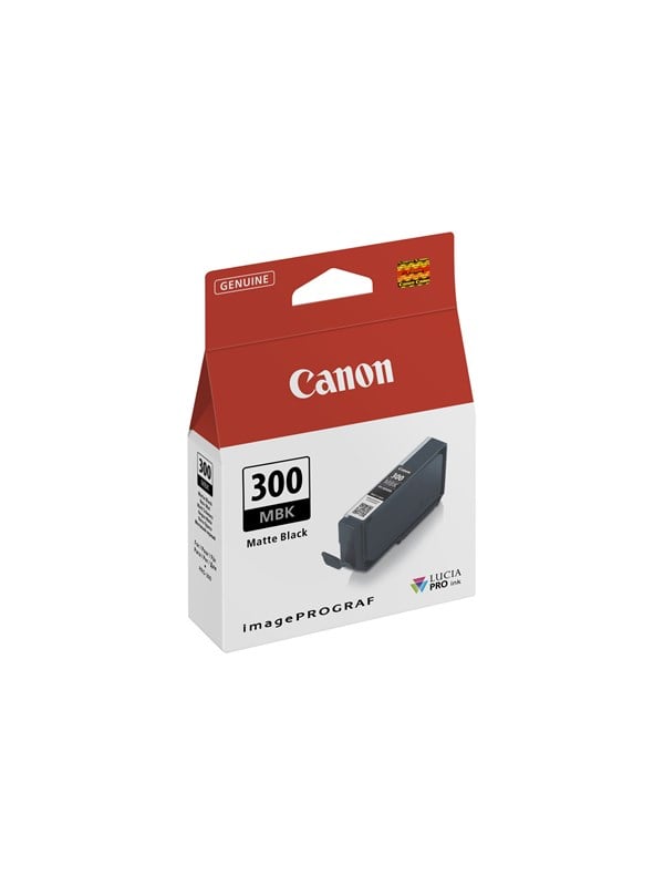 Canon PFI-300-mustekasetti, 14.4 ml, mattamusta