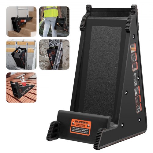 VEVOR Ladder Levler 172.4 kg Load PP Leveling Tool with Storage for Uneven Ground