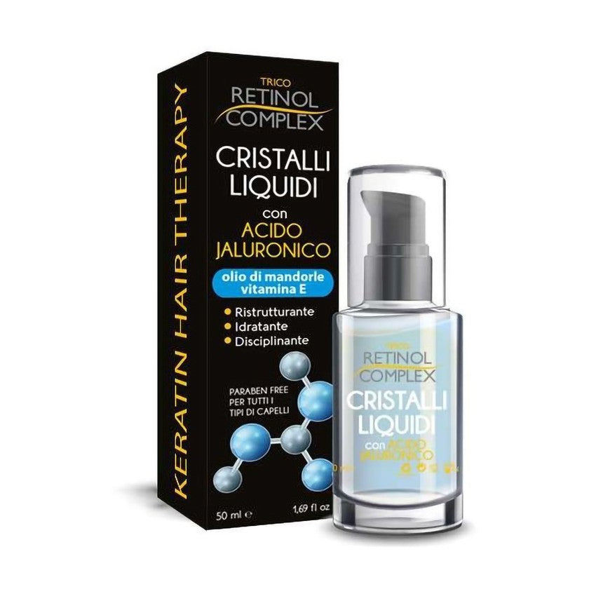 Keratin Complex Nestemäiset kiteet hyaluronihapolla 50 ml